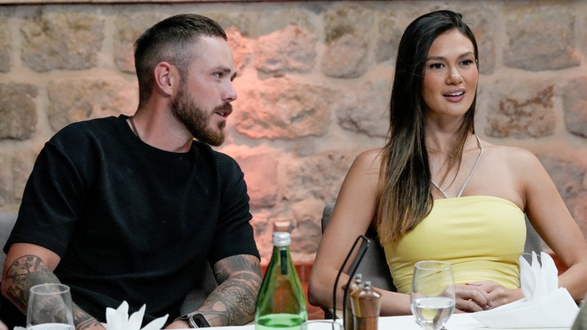 Nathan Gallagher and Gael Cameron on Below Deck Med